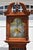 Howard Miller Cherry Grandfather Clock Mechanical Triple Weight Pendulum For Sale - Image 11 of 18