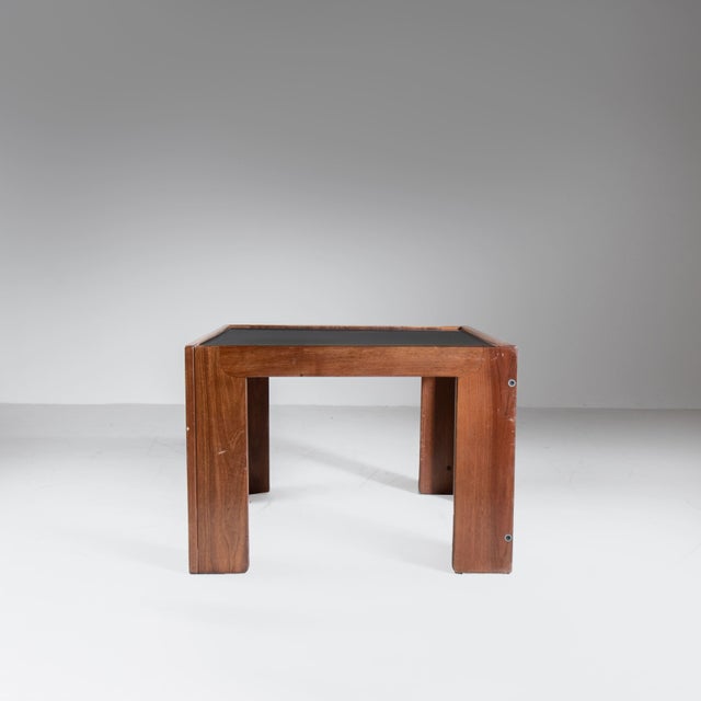 Wood Square Coffee Table Mod. 771 by Afra & Tobia Scarpa for Cassina For Sale - Image 7 of 9