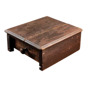 1930s Early Wooden Storage Box