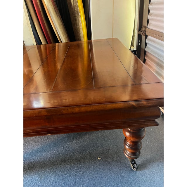 Italian Milling Road Maple Coffee Table by Baker Furniture For Sale In Los Angeles - Image 6 of 6