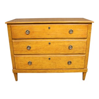 Country French Fruitwood Commode For Sale