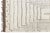 Textile Minimalist Linear Berber: Modern Hand-Knotted Moroccan Style Wool Rug For Sale - Image 7 of 10