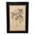 Vintage Tournefortia Foetidissima Botanical Engraving Print in Black & Gold Frame For Sale