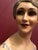 Art Deco plaster mannequin display sculpture torso with real original wig we believe glass eyeballs and very real looking...