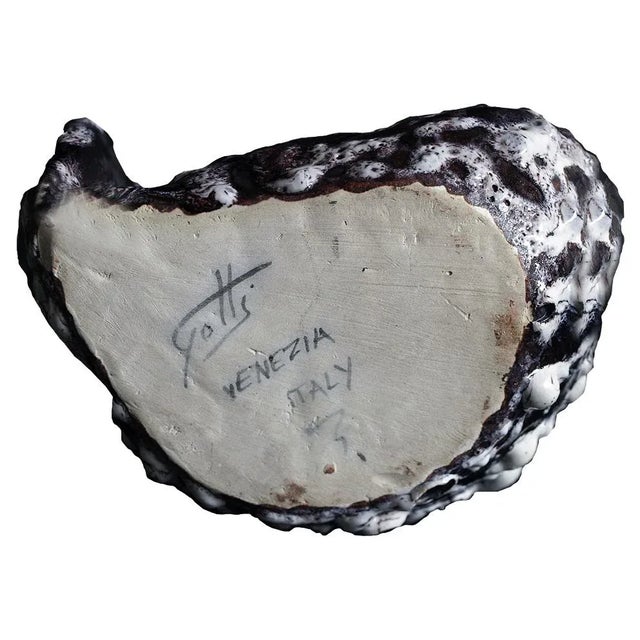 Mid-Century Italian Ceramic Vase from Gotti, 1958 For Sale - Image 3 of 5