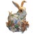 Vintage Fitz & Floyd Easter Rabbits Bunny Cookie Jar For Sale - Image 9 of 9