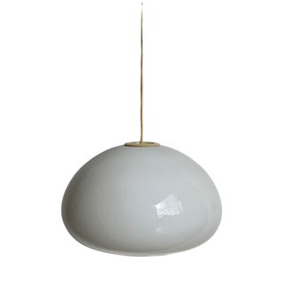 Black and White Ceiling Lamp by Achille Castiglioni for Flos, 1970s For Sale