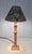 Vintage Table Lamp in Partially Painted Metal, 1990s For Sale - Image 9 of 9
