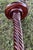Brown Mid Century Barley-Twist Torchère Mahogany Pedestal Stand For Sale - Image 8 of 17