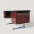 Postmodern Mid-Century Warren Platner for Knoll Burl Wood & Chrome Desk, 1970s, Oak For Sale - Image 3 of 10