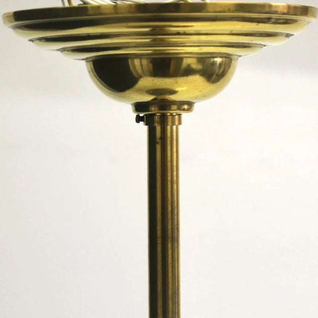 Art Deco Lantern Hanging Lamp, 1930s For Sale - Image 6 of 11