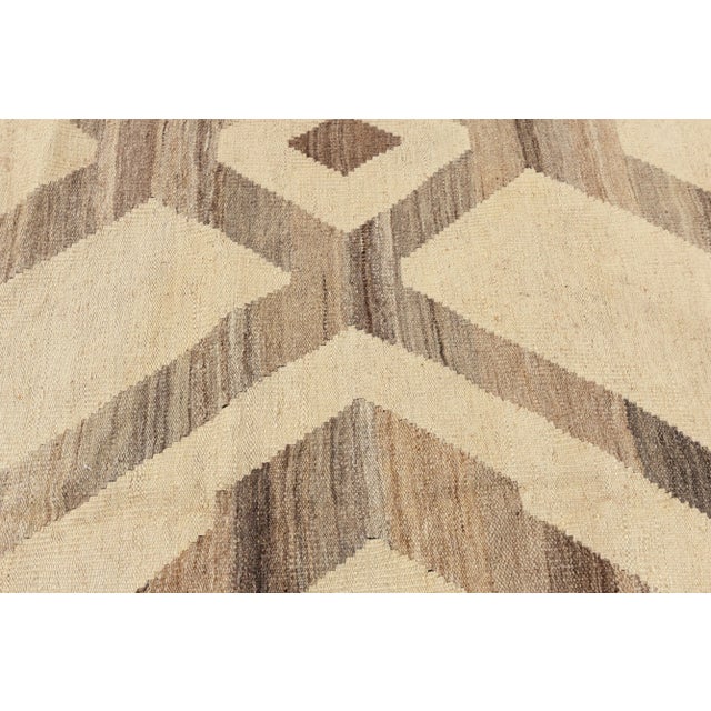 Textile 21st Century Modern Kilim Rug For Sale - Image 7 of 9