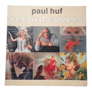 Paul Huf Record Covers 1999 Coffee Table Art Design Book