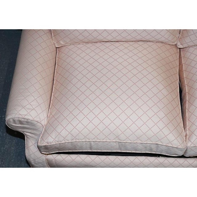 English Country House 2-Seater Sofa Bed with Feather Filled Cushions For Sale - Image 12 of 18