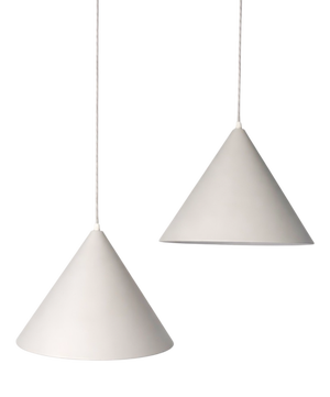 Early Edition Model Billard-Pendel Aluminum Hanging Lamps from Louis Poulsen, 1980s, Set of 2