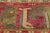 Mid 20th Century Vintage Red Turkish Oushak Rug - 03'11 X 07'07 For Sale - Image 5 of 10