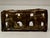 Chinese Ming Dynasty Chinese Bronze Brush Rest: Scholars Openwork Relief For Sale - Image 3 of 10