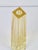 Citrine Drop Cut Engraved Glass Vase by Antonin Drobnik for ZBS, 1960s For Sale - Image 4 of 14