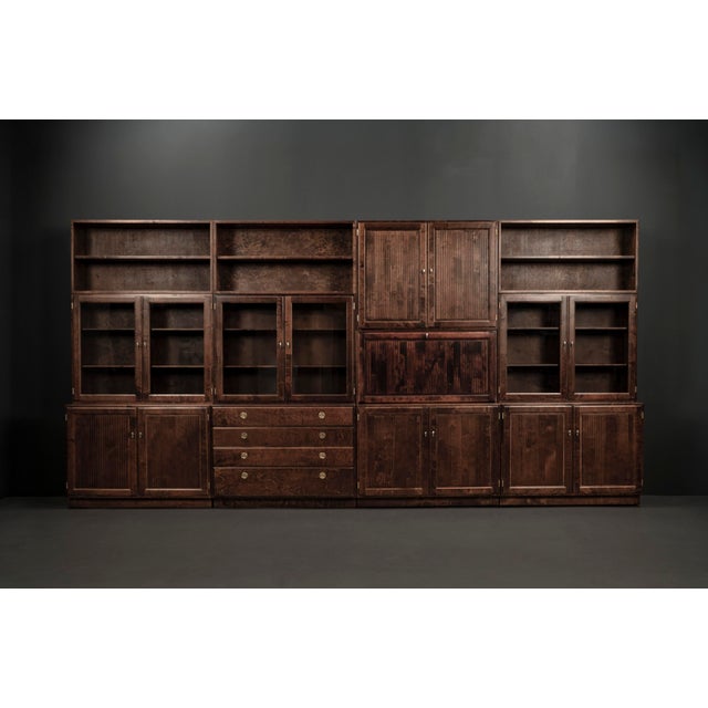 Anjala Modular Wall Unit by Olli Borg for Asko Oy, Finland, 1960s, Set of 12 For Sale - Image 11 of 18