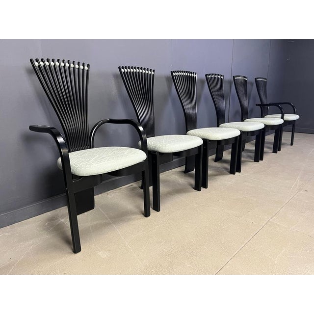 Totem Chairs by Torstein Nilsen for Westnofa, 1980s, Set of 6 For Sale - Image 14 of 15