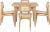 Marcel Gascoin Marcel Gascoin C-Chair Dining Chair in Oak For Sale - Image 4 of 7