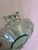 Art Deco Vintage Etched Light Green Elegant Glass Double Handled Serving Plate, Circa 1930s For Sale - Image 3 of 3
