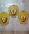 Mathieu Matégot Wall Sconces by Mathieu Matégot for Ateliers Mategot, 1950s, Set of 3 For Sale - Image 4 of 10
