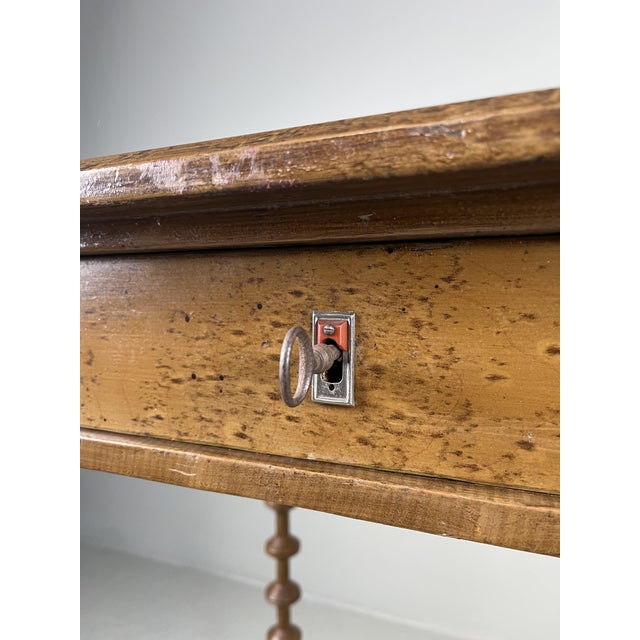 Side Table with Drawer, 1930s For Sale - Image 6 of 15