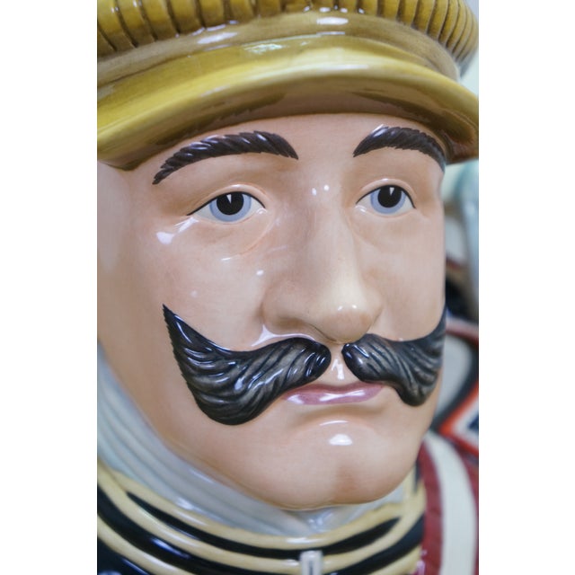 Royal Doulton Royal Doulton Emperor Kaiser Wilhelm Military Leader Toby Character Jug For Sale - Image 4 of 12