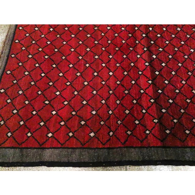 Textile Galerie Shabab Collection Mid-20th Century Handmade Turkish Anatolian Room Size Carpet For Sale - Image 7 of 10