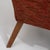 Pair of Mid-Century Modern Upholstered Armchairs Burnt Orange For Sale - Image 9 of 14