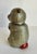 Brass Vintage Indian Brass & Enamel Figurative Bear Lidded Trinket Box For Sale - Image 8 of 9