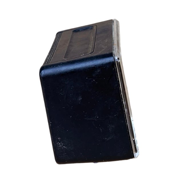 Black Black Pop Art Quartz Alarm Clock Kienzle, Germany, 1970s For Sale - Image 8 of 9