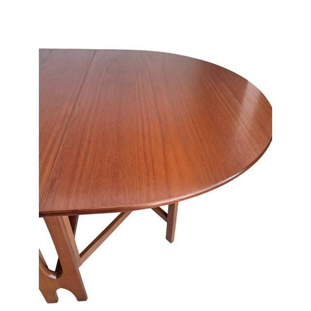 Mid-Century Modern Dining Table in Teak, 1970s For Sale - Image 15 of 18