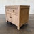 Modern Jacob II 2 Door Reclaimed Elm Nightstand - Dark Natural For Sale - Image 3 of 11