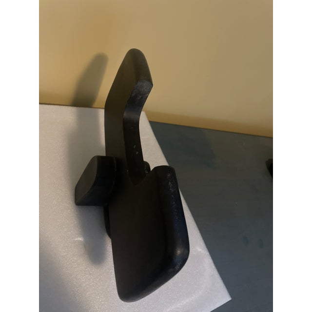 Crate & Barrel Crate & Barrel Black Abstract Wooden Bull Sculpture For Sale - Image 4 of 7