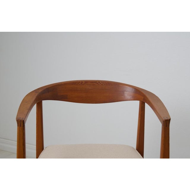 Scandinavian Modern S-96 Dining Armchairs attributed to Eyjolfur Augustsson, 1960s, Set of 4 For Sale - Image 10 of 14
