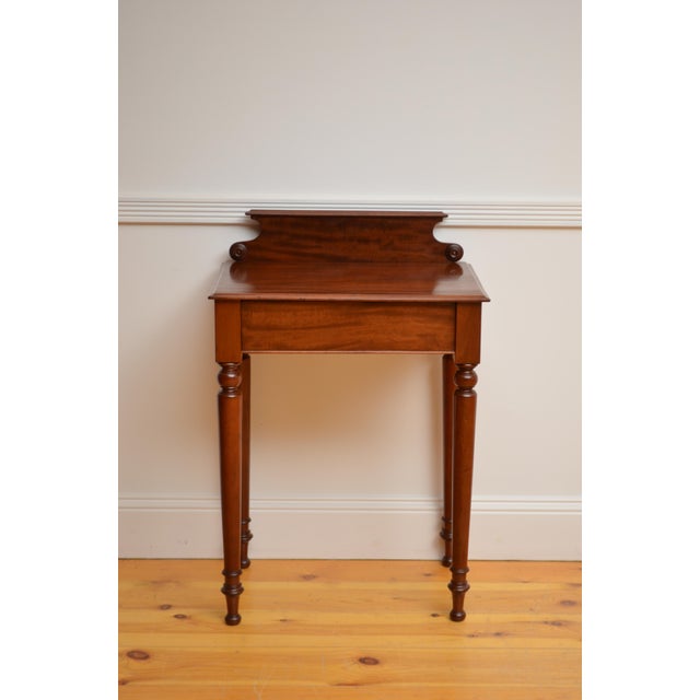 Wood Mahogany Console Table from Druce & Co, 1850 For Sale - Image 7 of 17