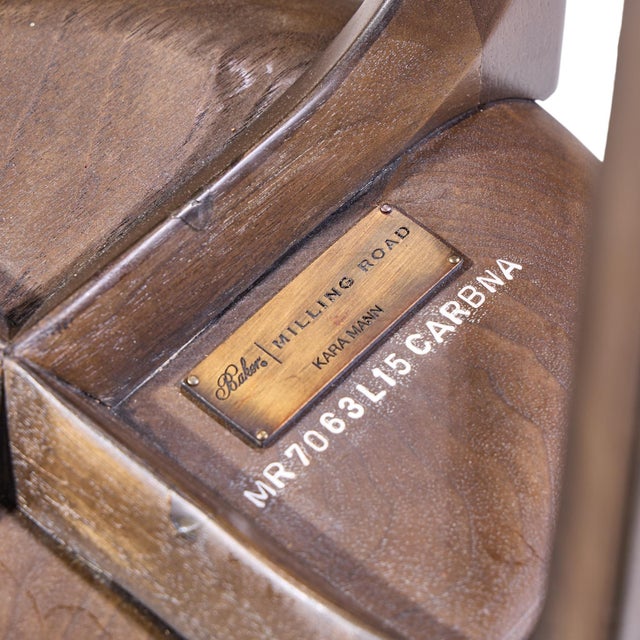 Kara Mann for Baker Milling Road Cradle End Tables - Pair For Sale - Image 12 of 12