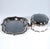 Baroque Antique Silver Tin on Presenter by J.M. Van Kempen en Zonen, Netherlands, 1872, Set of 2 For Sale - Image 3 of 10