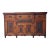 Antique Victorian Walnut Sideboard Featuring Intricate Hand Carvings and Original Ornate Brass Hardware For Sale