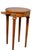 Maitland Smith Style Round Leather Wrapped Brass Gueridon Side Drink Table For Sale - Image 10 of 11