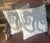 Traditional 2000's Blue Octopus Linen Cushions P/2 For Sale - Image 3 of 11