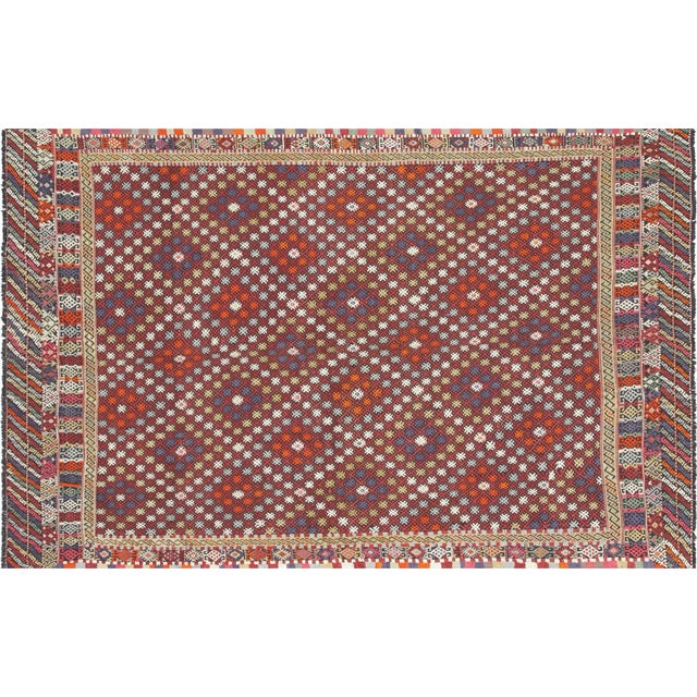 1950s Turkish Kilim For Sale In Los Angeles - Image 6 of 6