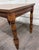 Wood Vintage Jacobean Revival Style Coffee Table Side Table End Table For Sale - Image 7 of 10