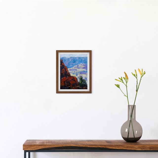 Grand Canyon, Contemporary Impasto Landscape Oil Painting For Sale - Image 9 of 10