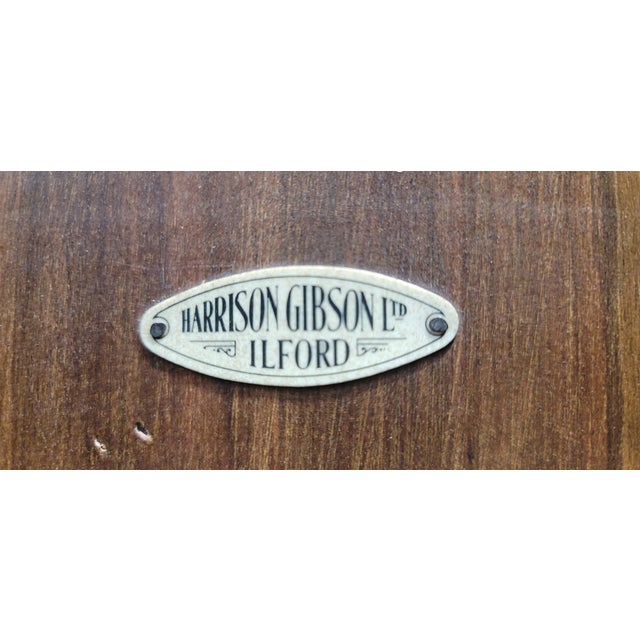 Auburn 1920s Art Deco English Armoire Burl Walnut Fantastic Styling For Sale - Image 8 of 10