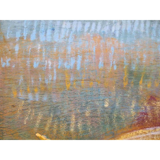 Contemporary Massimo Greco, Dancer, 2000, Acrylic Painting on Cardboard For Sale - Image 3 of 5
