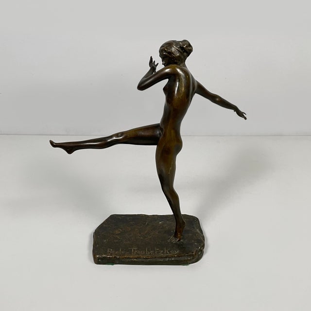 Paolo Troubetzkoy, Italian Sculpture of Ballerina, Early 20th Century, Bronze For Sale - Image 4 of 16