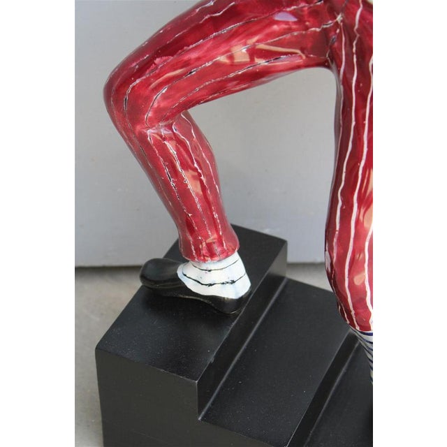Pantalone Carnival Ceramic Sculptue by Otelo Rosa for Sanpolo Venezia For Sale - Image 8 of 16